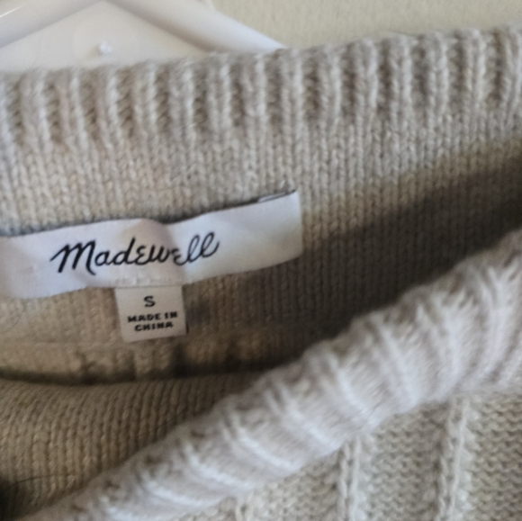 Madewell Mclean Sweater Pants Small🍃🍂🍁 - Picture 3 of 5